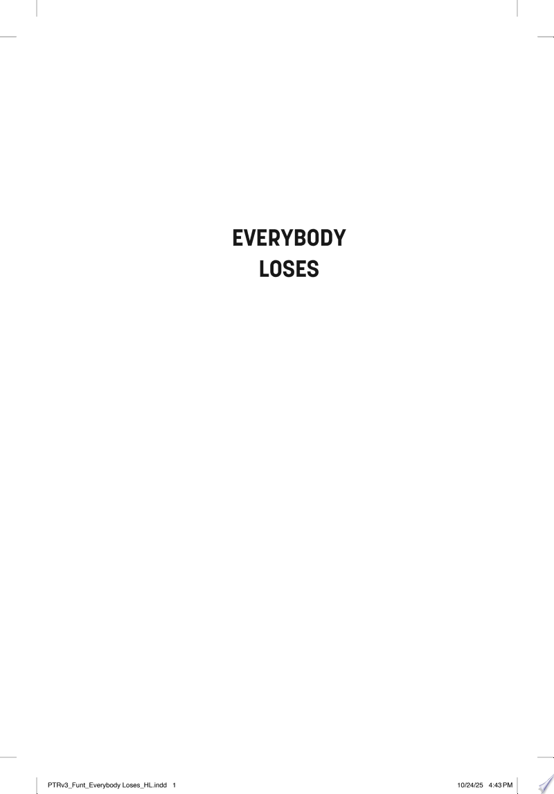 Cover of Everybody Loses