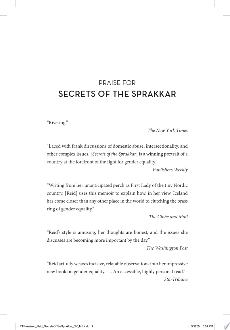 Cover of Secrets of the Sprakkar