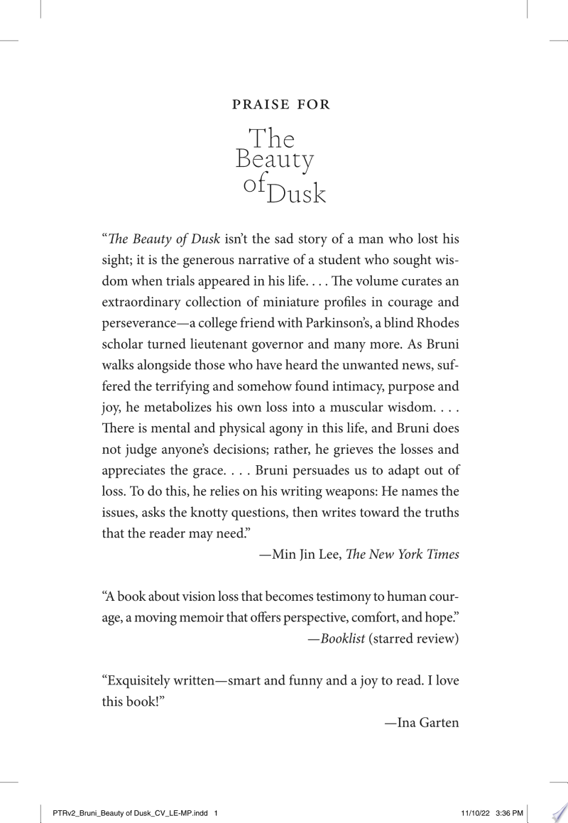 Cover of The Beauty of Dusk