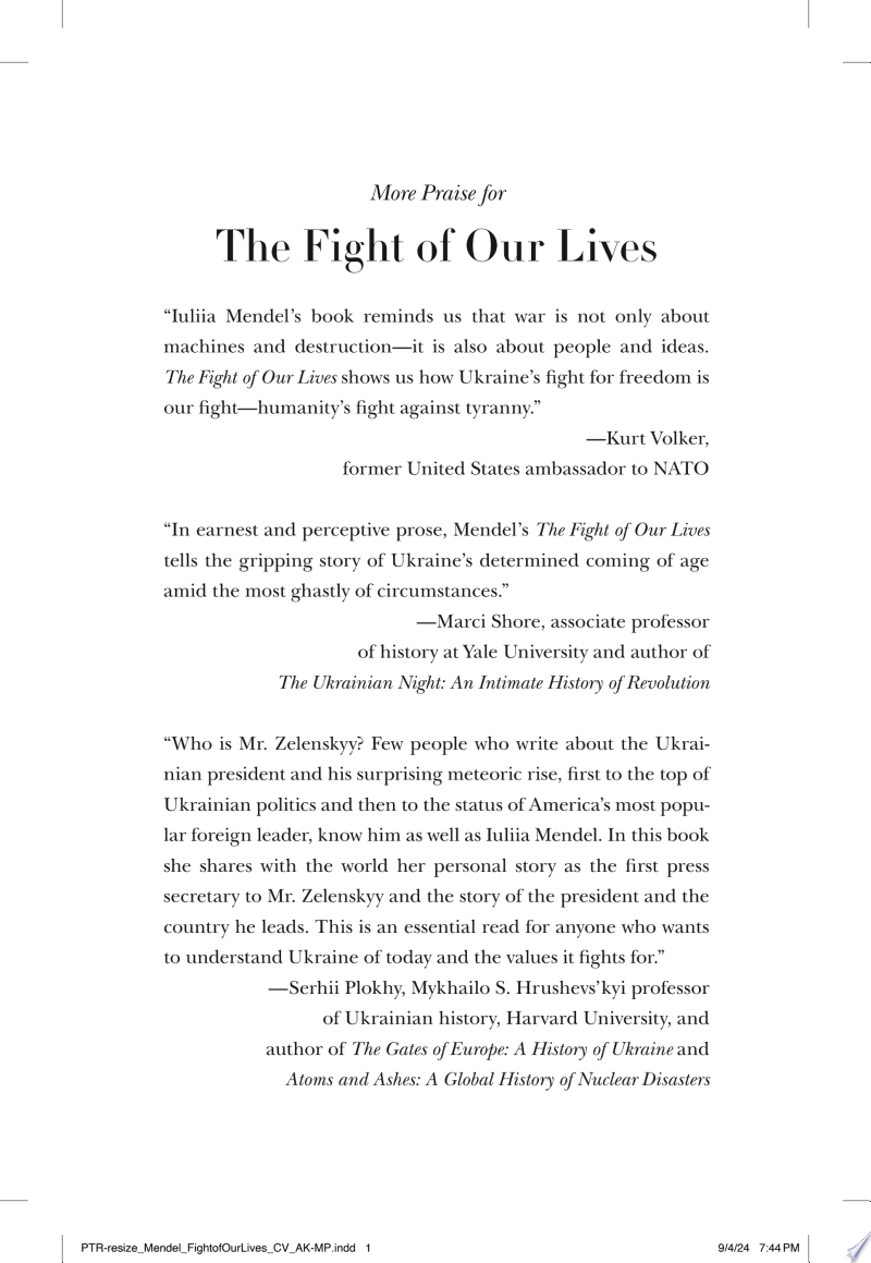 Cover of The Fight of Our Lives