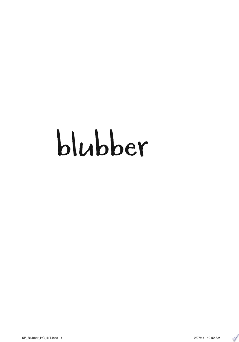 Cover of Blubber