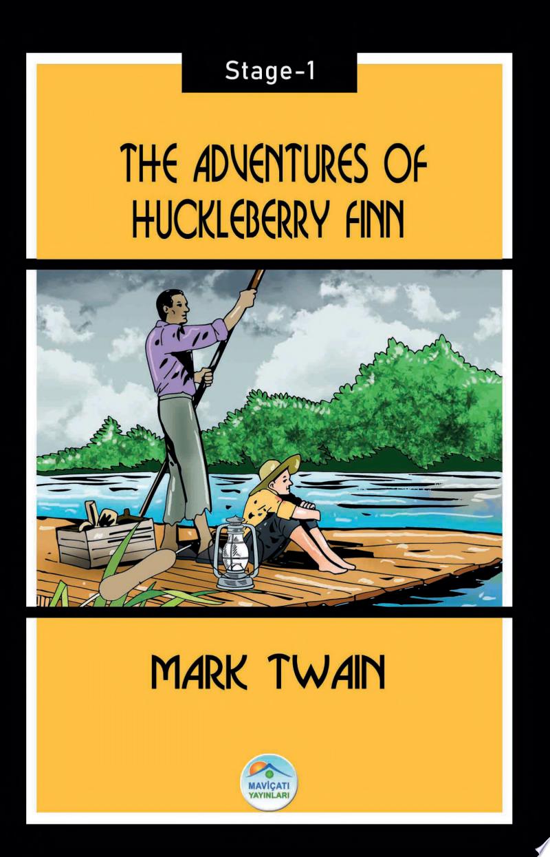Cover of The Adventures of Huckleberry Finn - Mark Twain (Stage-1)