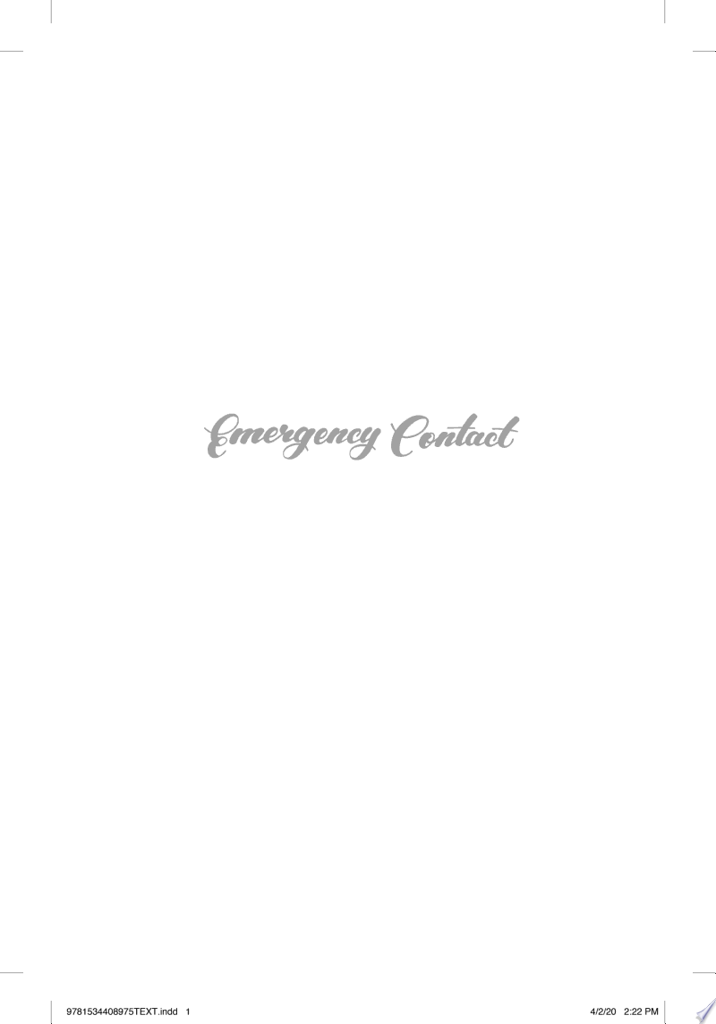 Cover of Emergency Contact