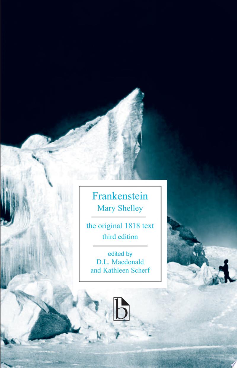 Cover of Frankenstein - Mary Shelley