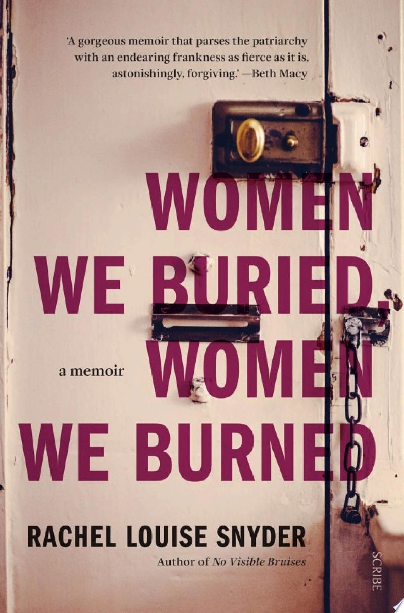 Cover of Women We Buried, Women We Burned