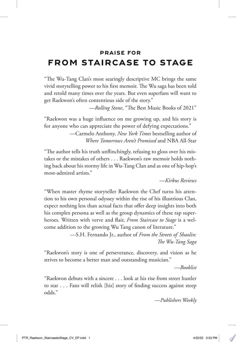 Cover of From Staircase to Stage