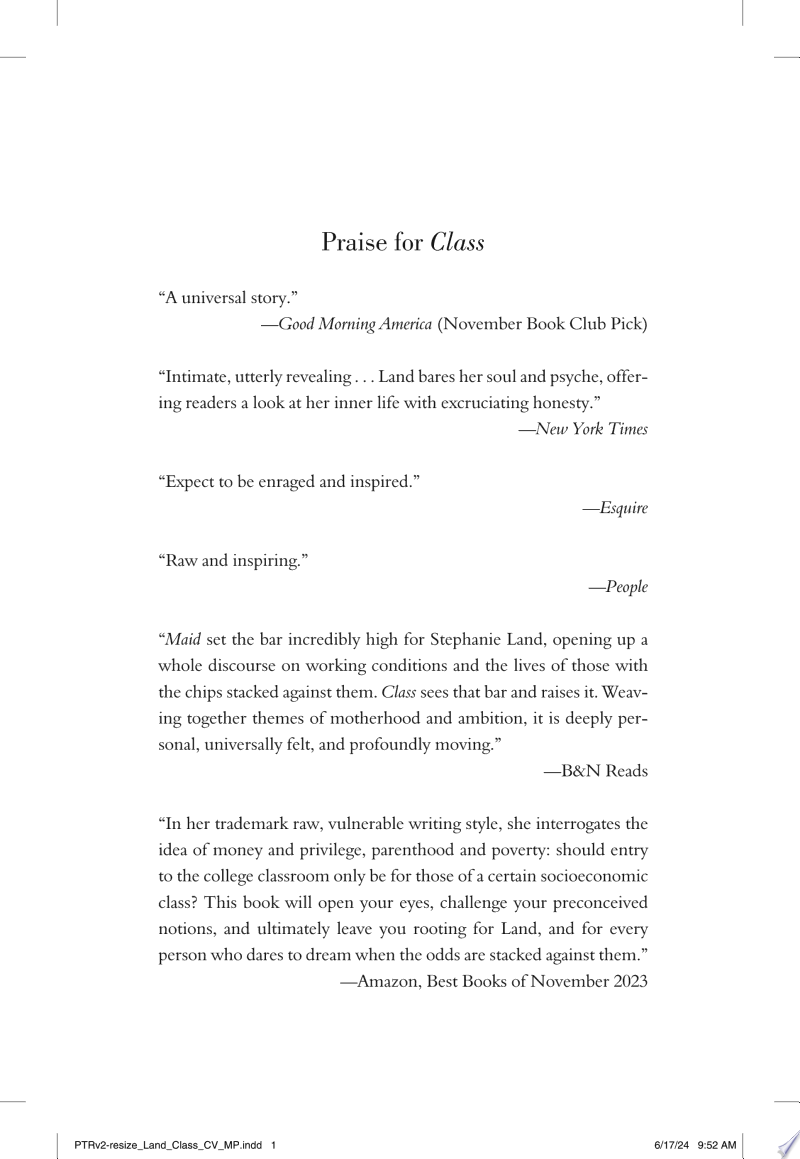 Cover of Class