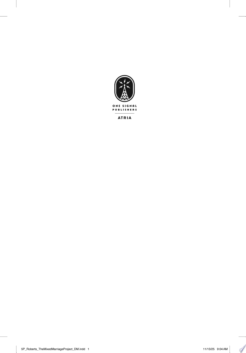 Cover of The Mixed Marriage Project