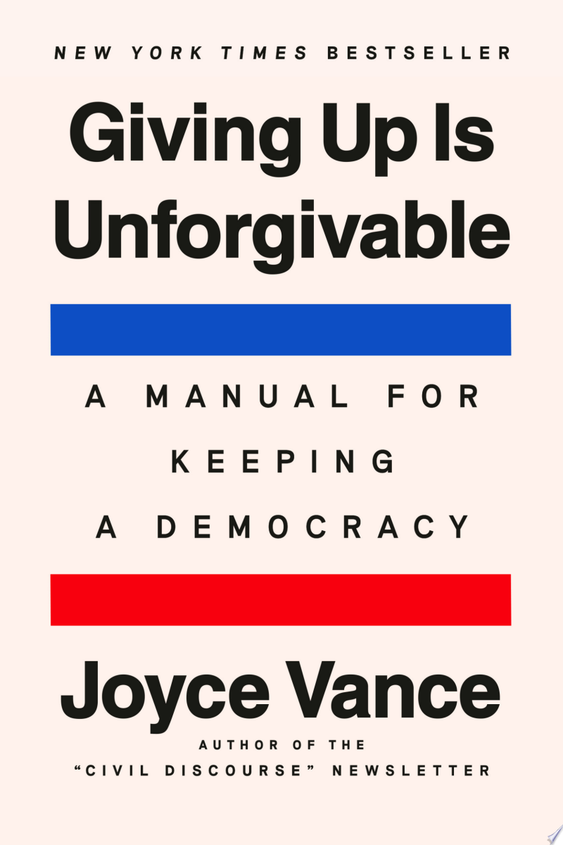 Cover of Giving Up Is Unforgivable
