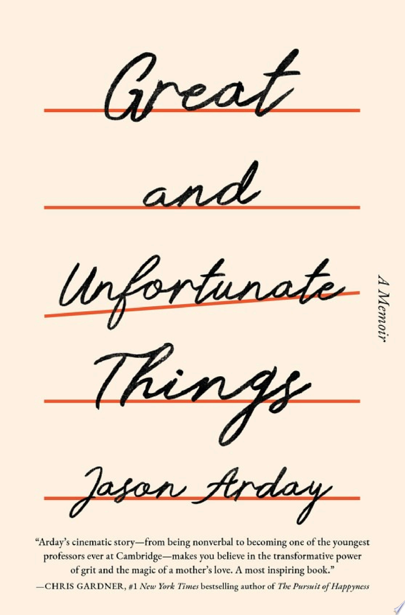 Cover of Great and Unfortunate Things