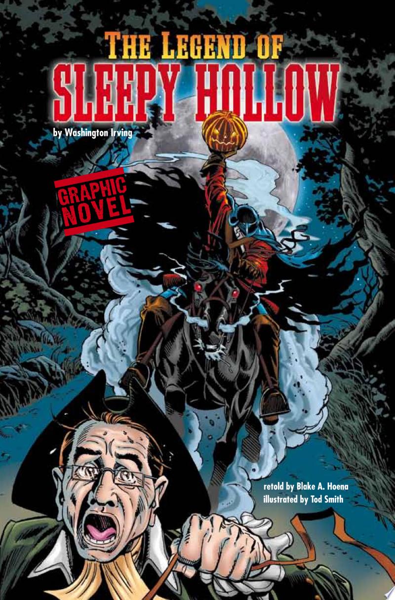 Cover of The Legend of Sleepy Hollow by Washington Irving Illustrated
