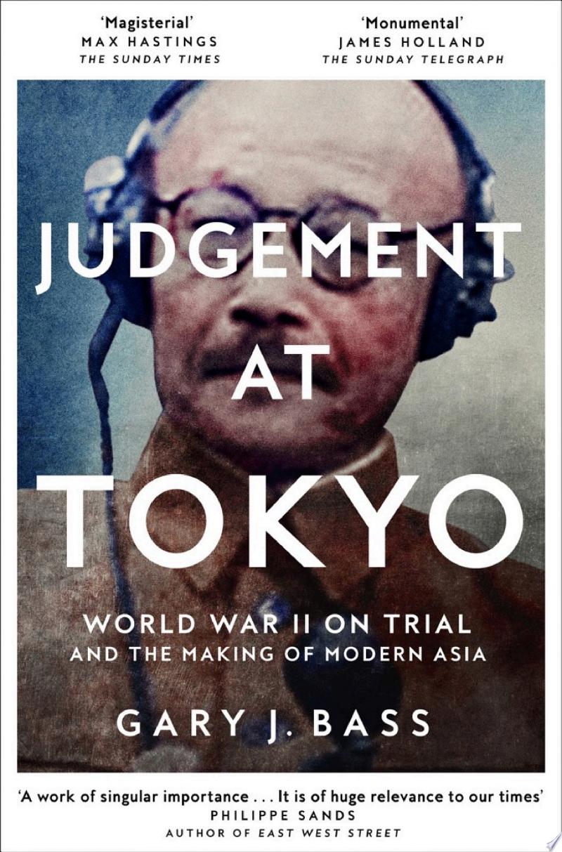 Cover of Judgement at Tokyo