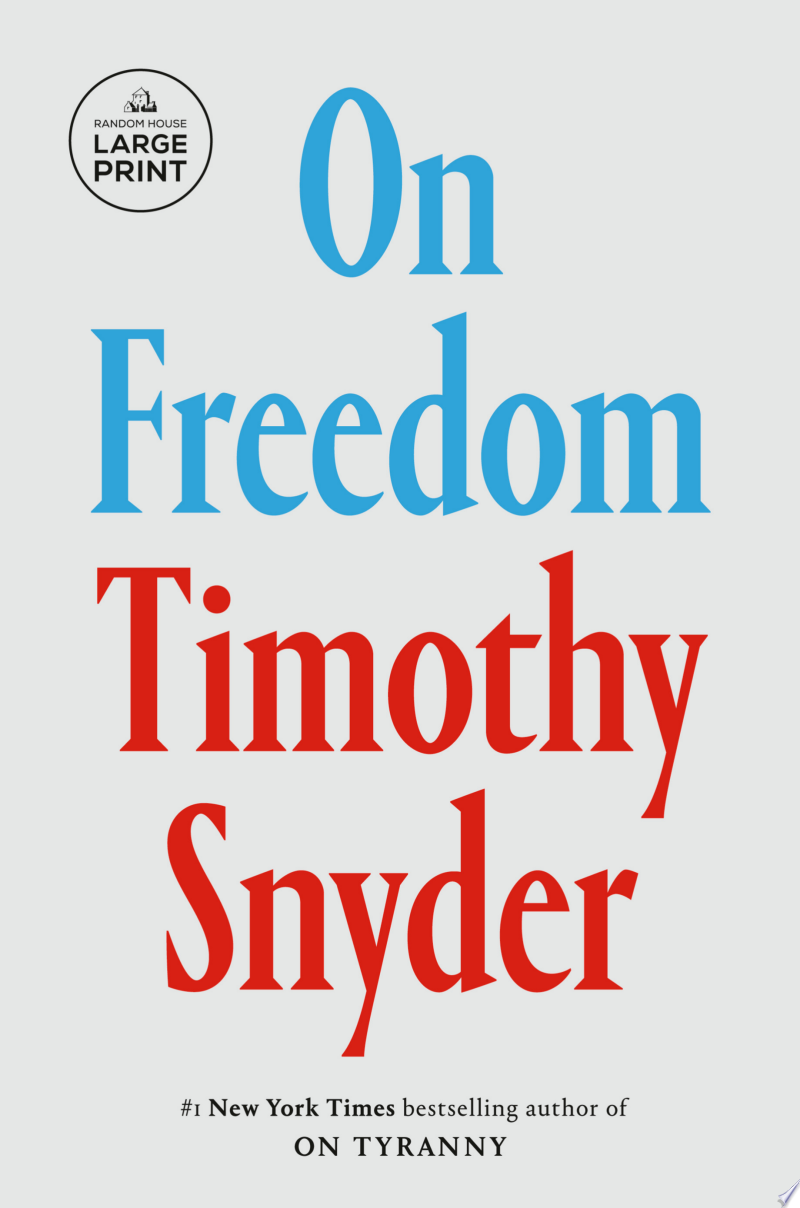 Cover of On Freedom